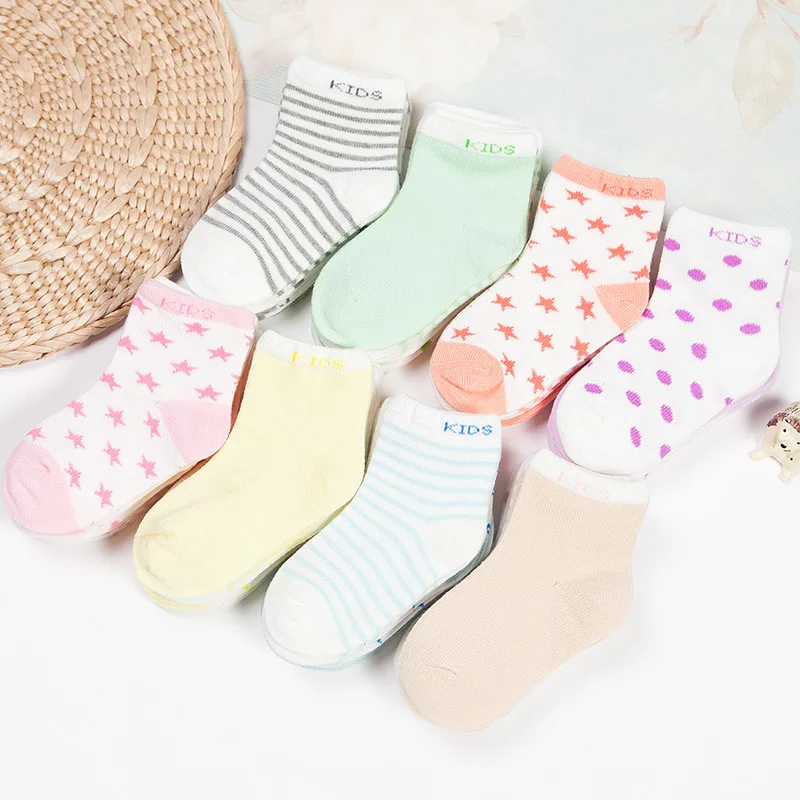 5Pairs Socks Baby New Born Boy Girl Casual Winter Infantil Floor Children B-YSR820 | Детская одежда и обувь