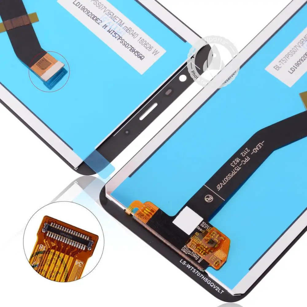 5 7 'Оригинальный ЖК-дисплей для MEIZU 6T M6T M811Q M811H сенсорный экран без рамки замена