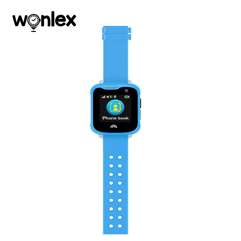 Wonlex новые KT05 Детские настоящие водонепроницаемые IP67 плавательные часы SOS gps GSM Wifi камера 1,33 дюймов ips сенсорный экран спортивные умные часы