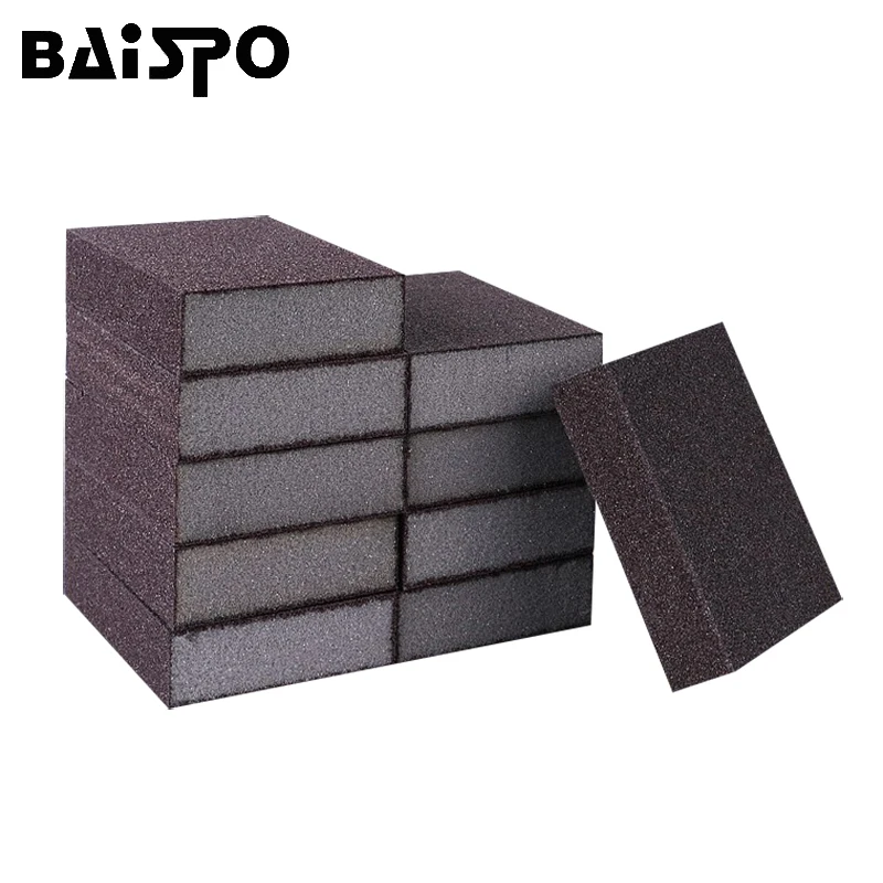 10 шт./партия меламиновая губка высокой плотности 100 х70х25 мм|melamine sponge|melamine whitesponge cake