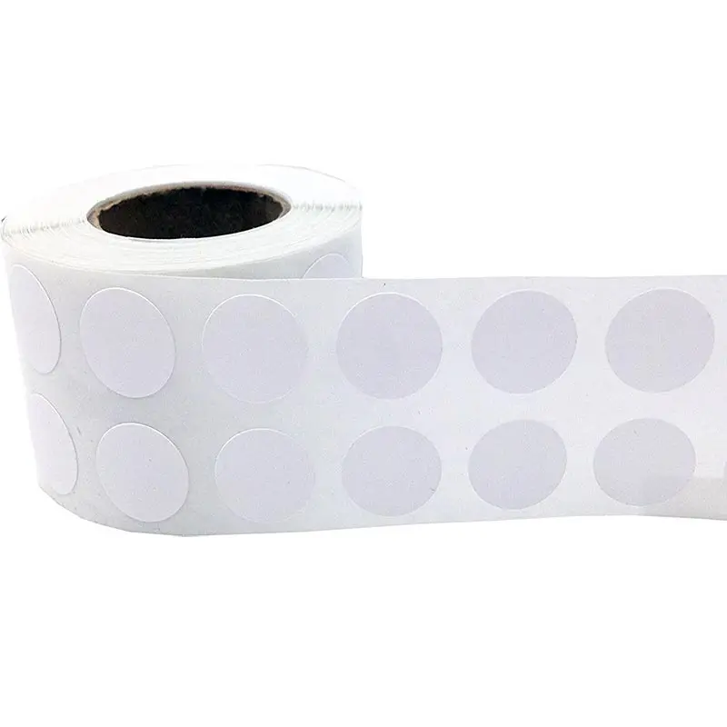 1000 шт. самоклеющиеся записи в белый горошек Стикеры этикетка для Мейсон банки