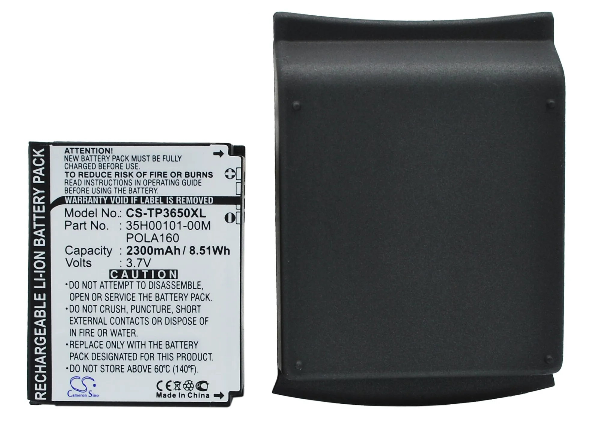 Аккумулятор Cameron Sino 2300 мАч 35H00101 00M POLA160 для DOPOD P860 HTC P3650 сенсорный круиз|2300mah