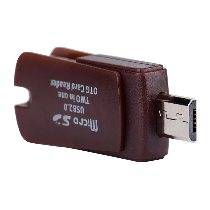 Высокоскоростной мини OTG USB 2 0 Micro SD TF кардридер адаптер Прямая поставка 9 апреля |