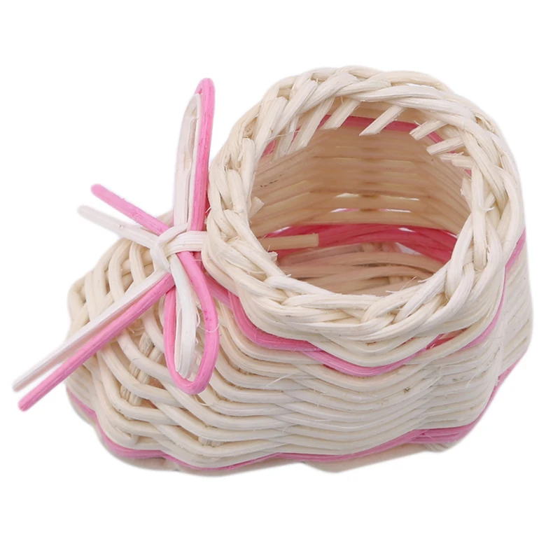 Плетеные корзины для хранения косметики разное Органайзер украшения дома