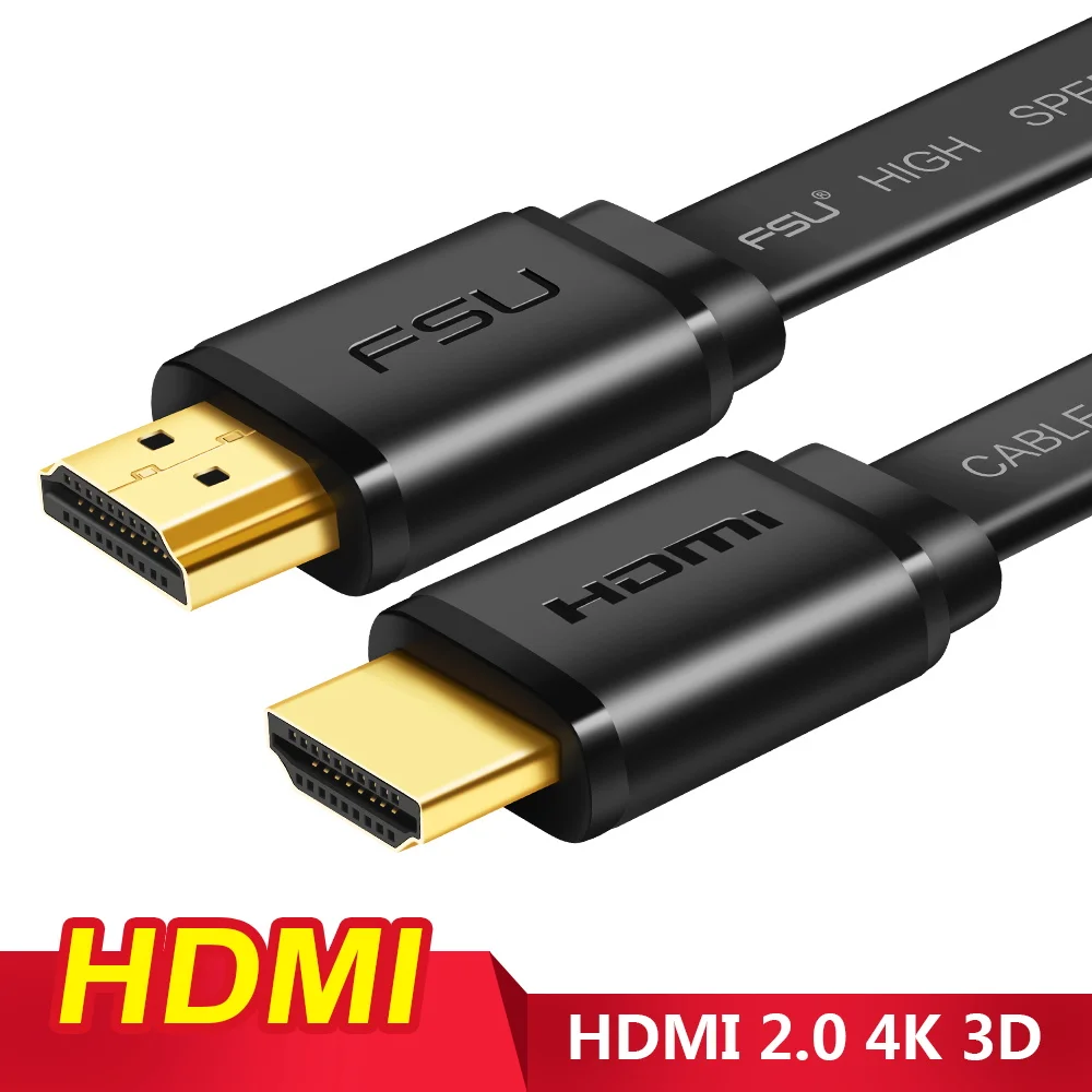 Кабель HDMI плоский кабель высокой четкости 4K Ультра четкая картинка линия данных