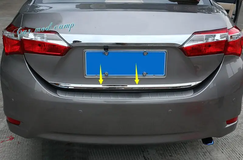 1 шт. молдинговая крышка из нержавеющей стали для Toyota Corolla 2014 2015 2016 2017 седан (не