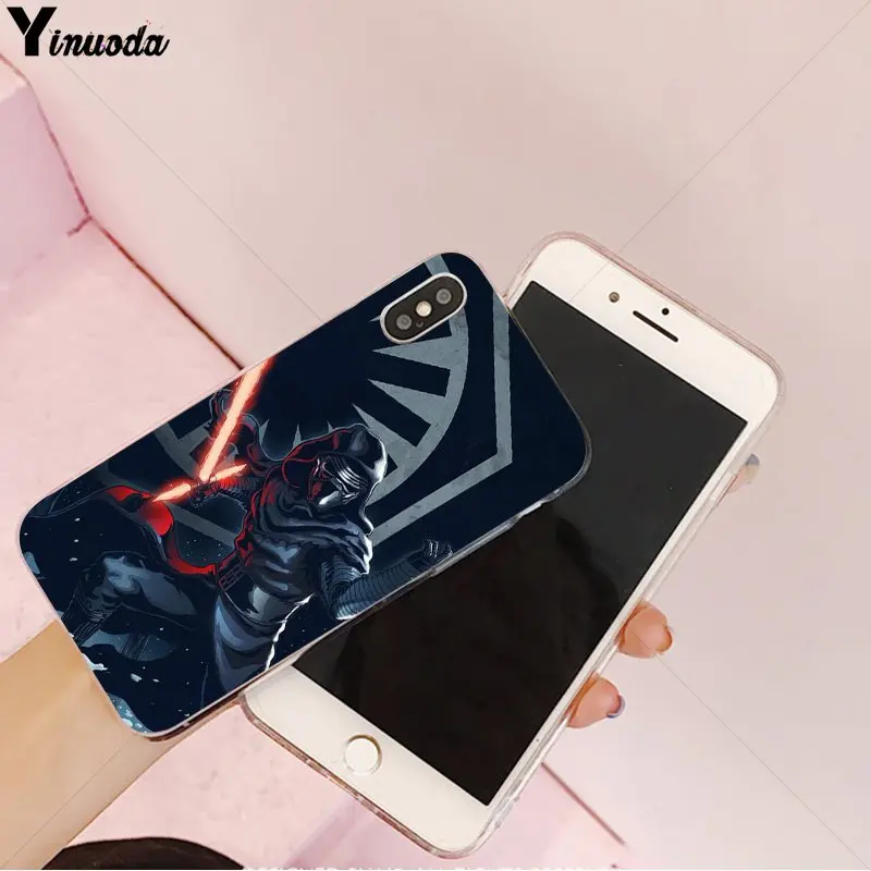 Yinuoda Star Wars Coffee Stormtrooper Darth Vader DIY Protector Case for Apple iPhone 8 7 6 6S Plus X XS MAX 5 5S SE XR Cover | Мобильные