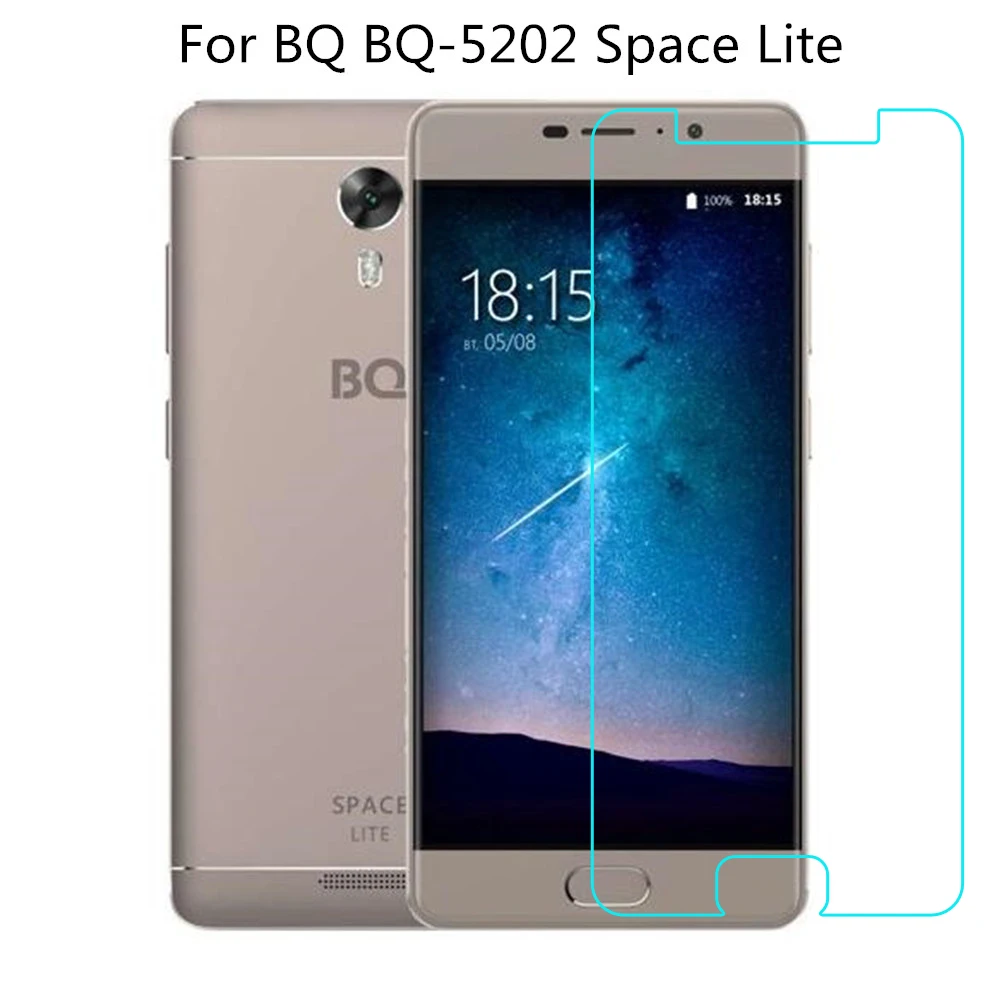 Закаленное стекло для BQ Защита экрана Space Lite Защитная пленка телефона 5202