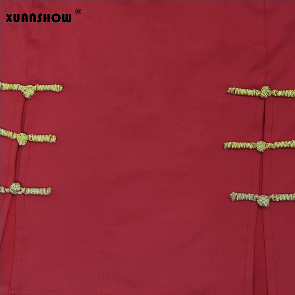 XUANSHOW Летний стиль женские элегантные платья сексуальные тонкие бандажные с