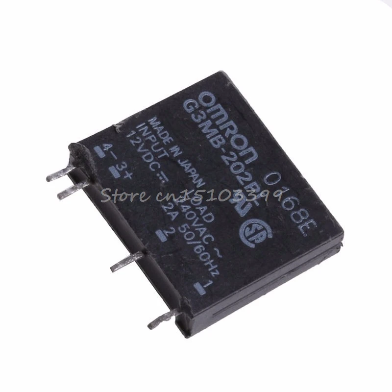 1 шт. твердотельные реле G3MB-202P DC-AC PCB SSR в 12 В DC Out 240 В AC 2A Прямая поставка