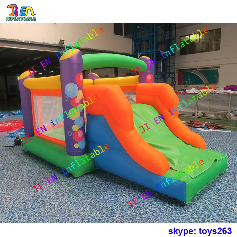 3.5x2x1.2m high inflatable bouncer with slide for kids indoor playground air bouncy jumping house jumper | Игрушки и хобби