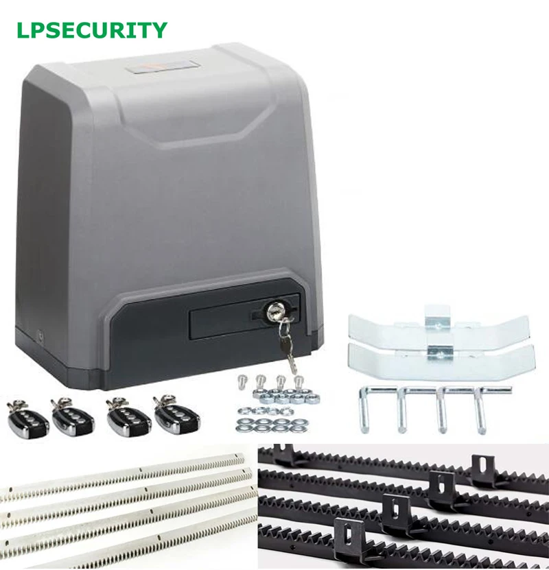 Электрический Автоматический раздвижной ворот LPSECURITY 1500 кг мотор оператора 4 5 6 м