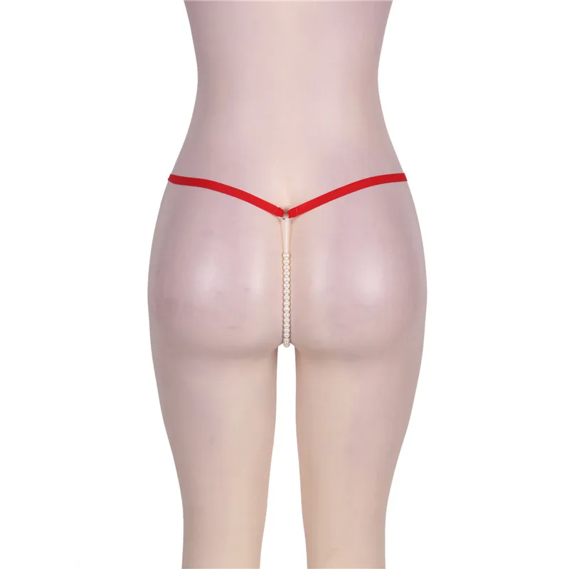 Comeonlover сексуальные стринги сетчатые микро трусики стринги Femme эротические жемчужные стринги, трусики кружевные стринги и стринги сексуальные кулот Femme