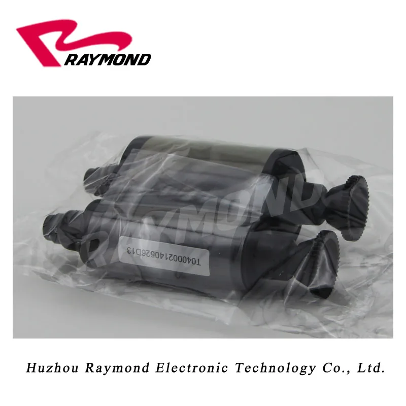 Совместимость с Evolis Pebble Dualys Quantum Securion Card Printer R2011 Черная монохромная лента 1000