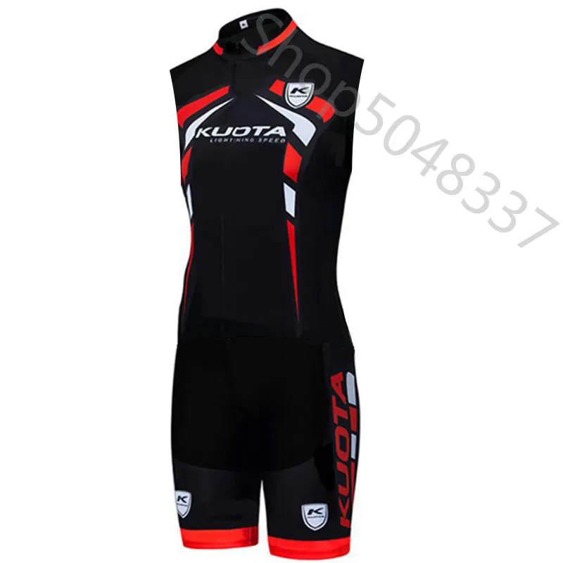 Kuota мужской комбинезон без рукавов Pro Taem триатлон костюм Ropa Ciclismo Майо Велоспорт Джерси Skinsuit велосипедная одежда