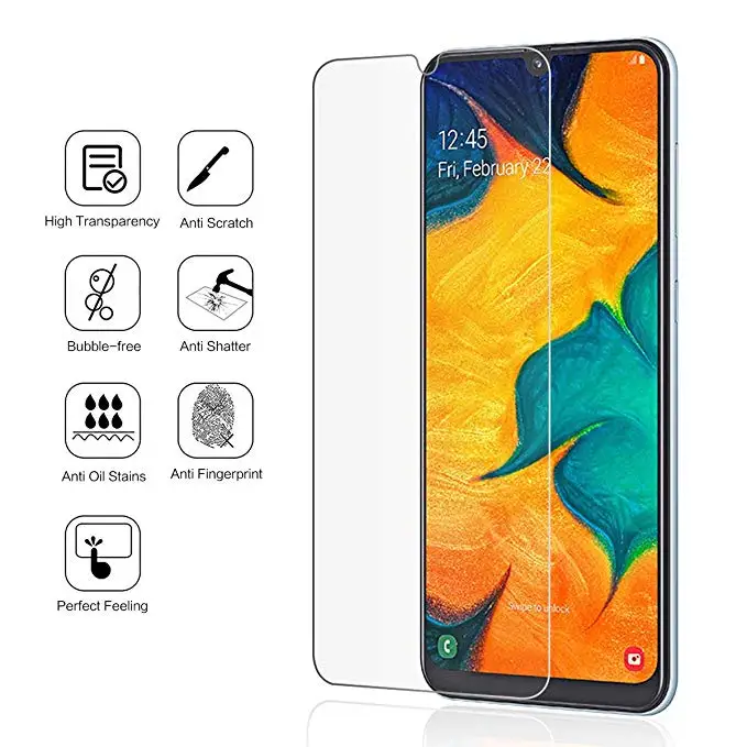 9H 2.5D Премиум Закаленное стекло для Samsung Galaxy A10 A20 A30 A40 A50 A70 Защитная пленка A 10 20 30 40 50