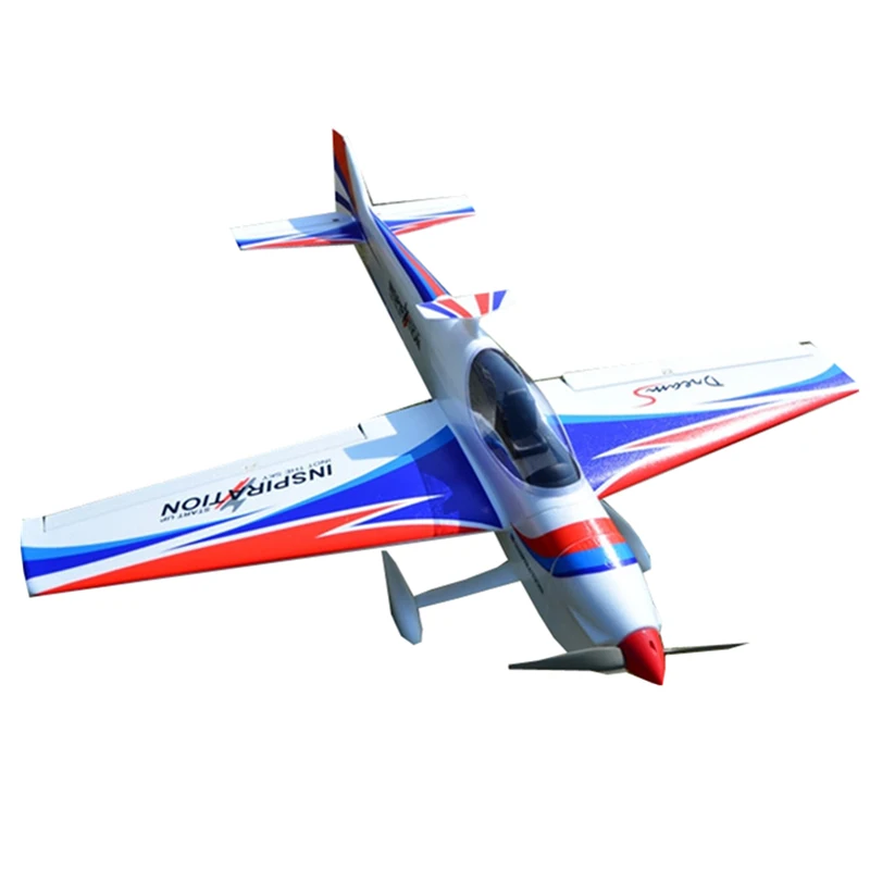 50E/50 класс 1380 мм размах крыльев EPO F3A электрический комплект самолетов с фиксированным крылом RC