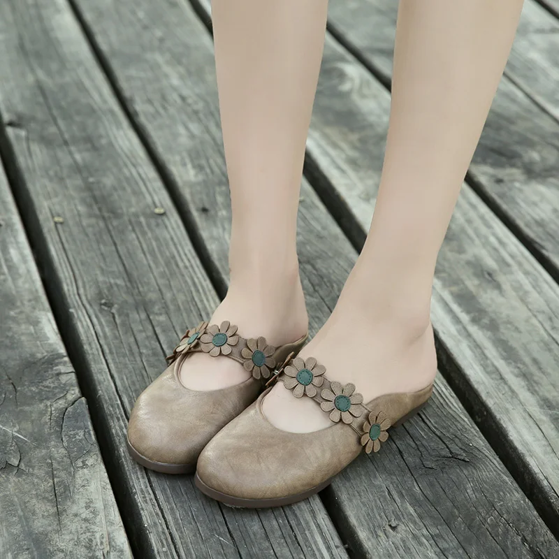 Новая женская обувь кожаная на плоской подошве модные Лоферы ручной работы с