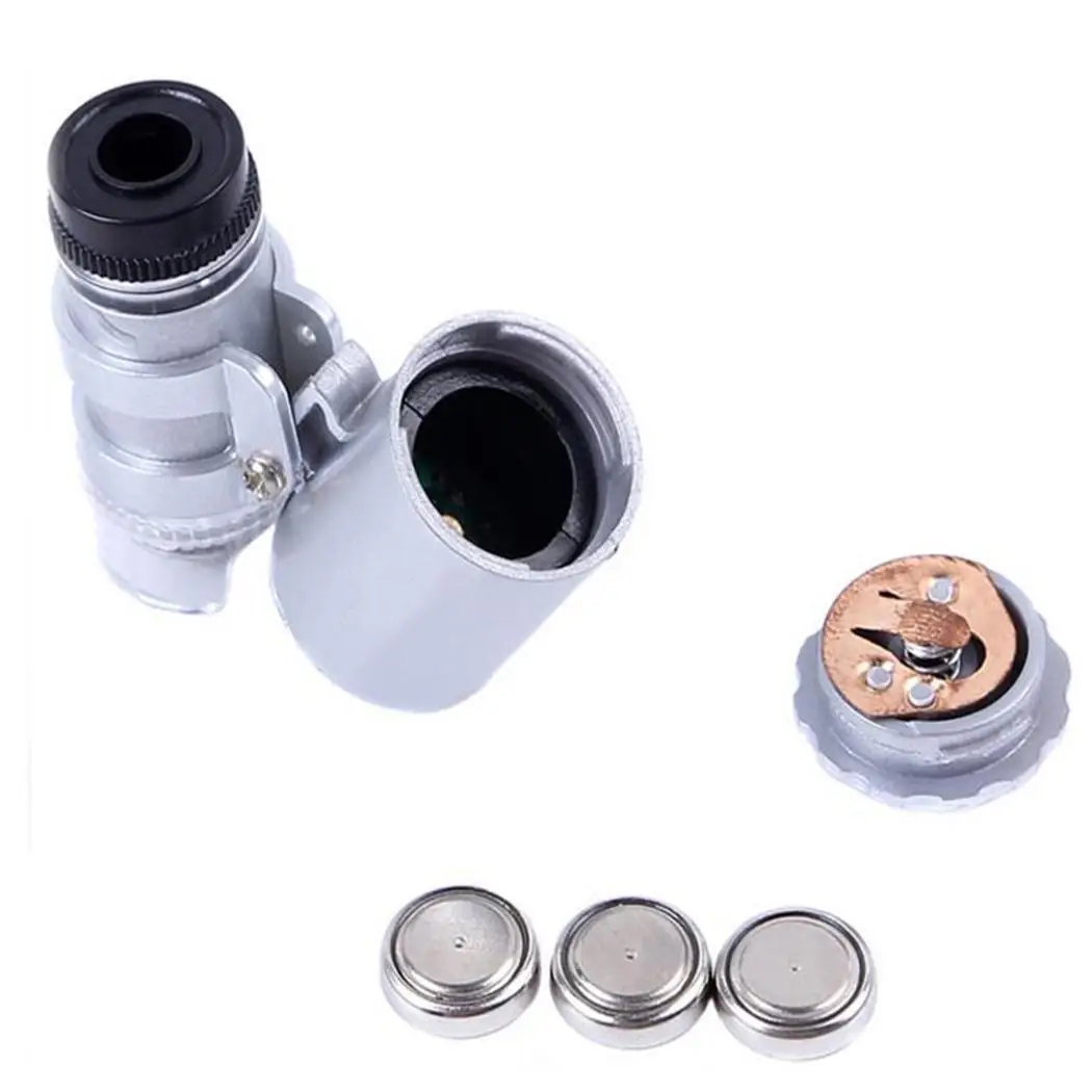 Портативный Money подлинность контрольный детектор приспособление с лупой