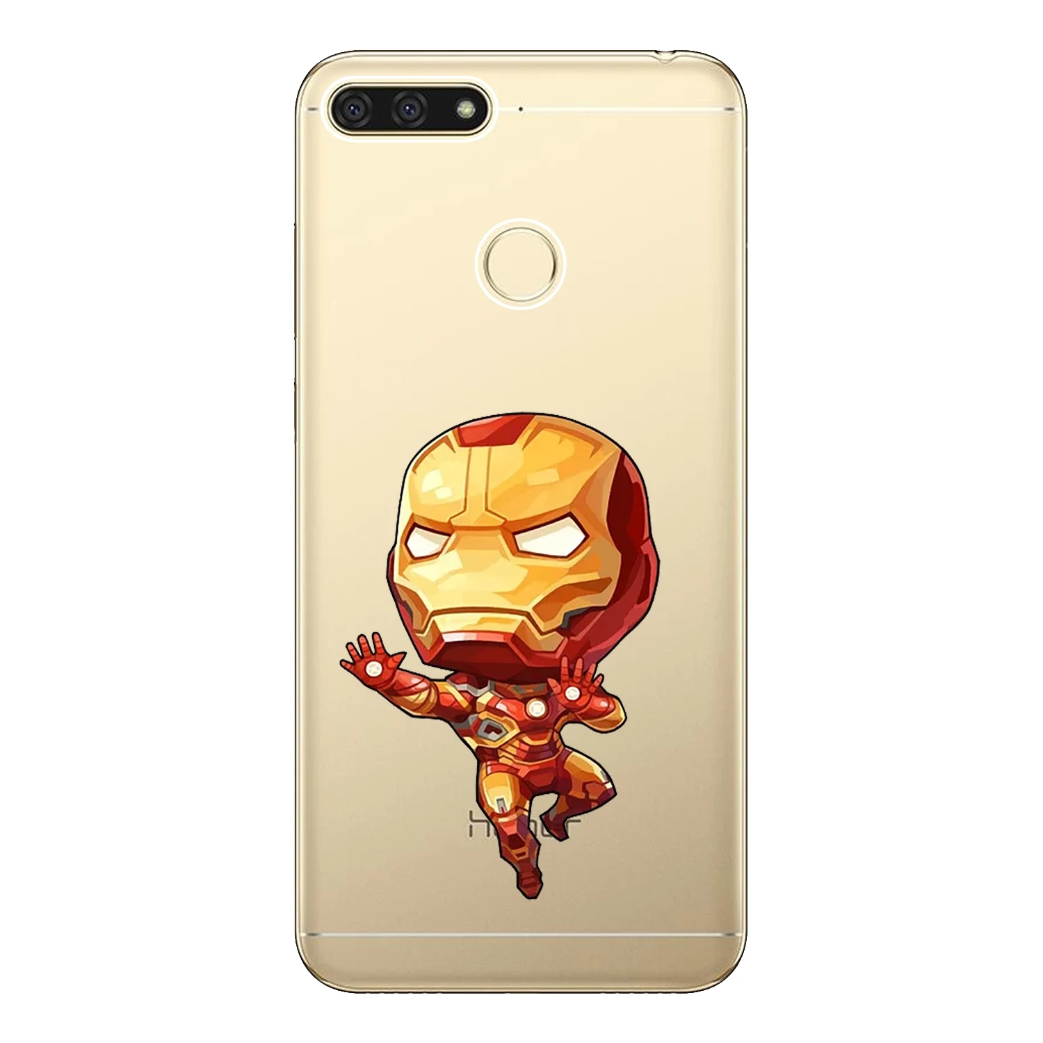 Чехол для Huawei Honor 7A Pro 5 7 дюйма мягкий силиконовый чехол из ТПУ Y6 Prime 2018 телефона с