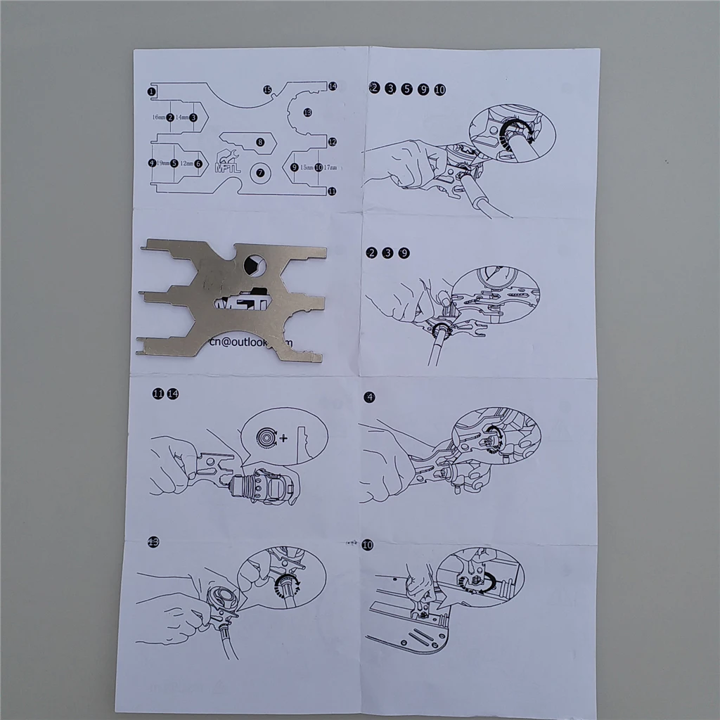 Антикоррозийный Дайвинг Мультитул Кредитная карта прочный мультиинструмент из