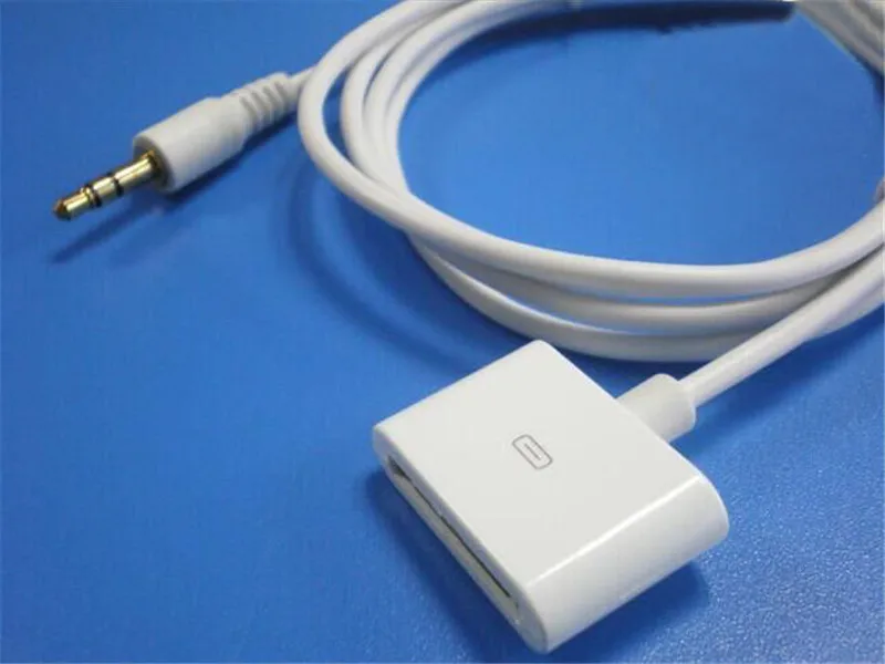 30pin female adapter to 3.5mm male sound dock input connector for iphone | Мобильные телефоны и аксессуары