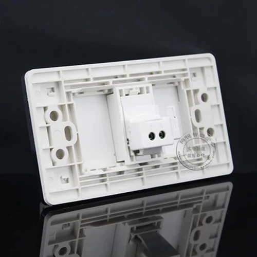 120 мм Настенная розетка пластина один порт RJ11 CAT3 телефонная Голосовая панель