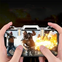 4 7inch cell phone for pubg mobile game controller sensitive fire button key gamepad shooter trigger joystick for iphone android