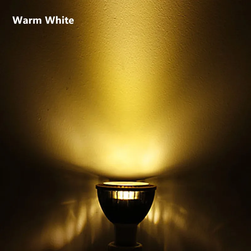 1 шт. Новинка PAR20 COB dimmable E27 Светодиодный точечный светильник 15 Вт par20 лампа теплый