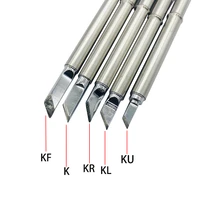 t12 k series soldering solder iron tips t12 series iron tip for hakko fx951 stc and stm32 oled electric soldering iron