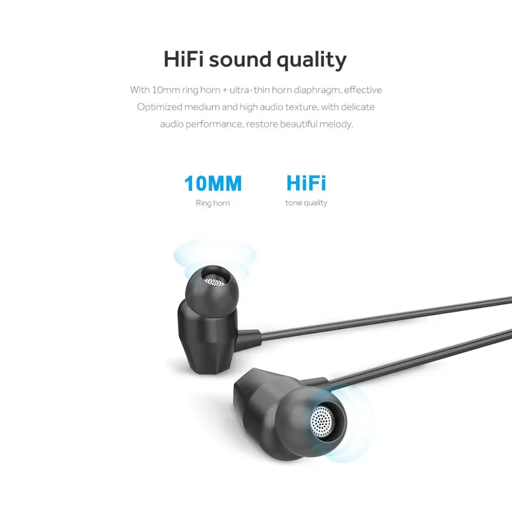 Rockspace Bluetooth гарнитура Магнитный Беспроводной стерео наушники спортивные