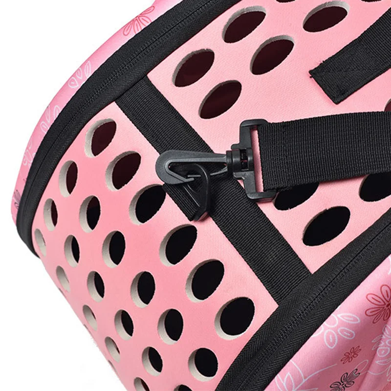 Сумка переноска для собак и кошек складная дорожная сумка домашних животных