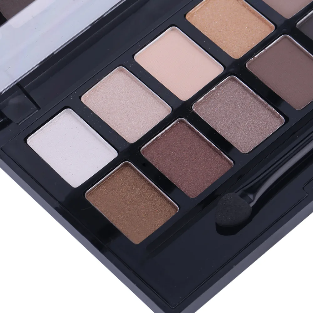 the Nudes 12 Colors Pro Matte Eye Shadow Cosmetic Make Up Set Naked Pallete Eyeshadow Palette Brighten
