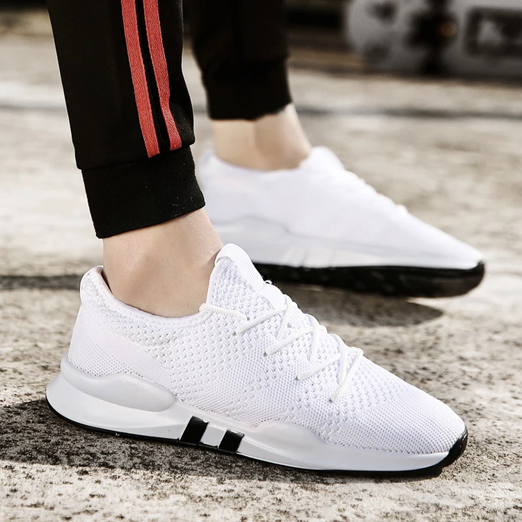 Мужские кроссовки; zapatillas hombre; Ультралегкая спортивная обувь; уличная Мужская обувь для бега; летние мужские кроссовки из сетчатого материала