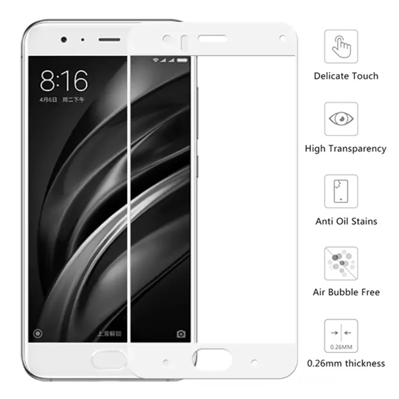 Защитный стеклянный чехол для Xiaomi Mi 6 A1 5X Note 3 Mix 2 s закаленное стекло xiomi xaomi my Mix2s S Mi6