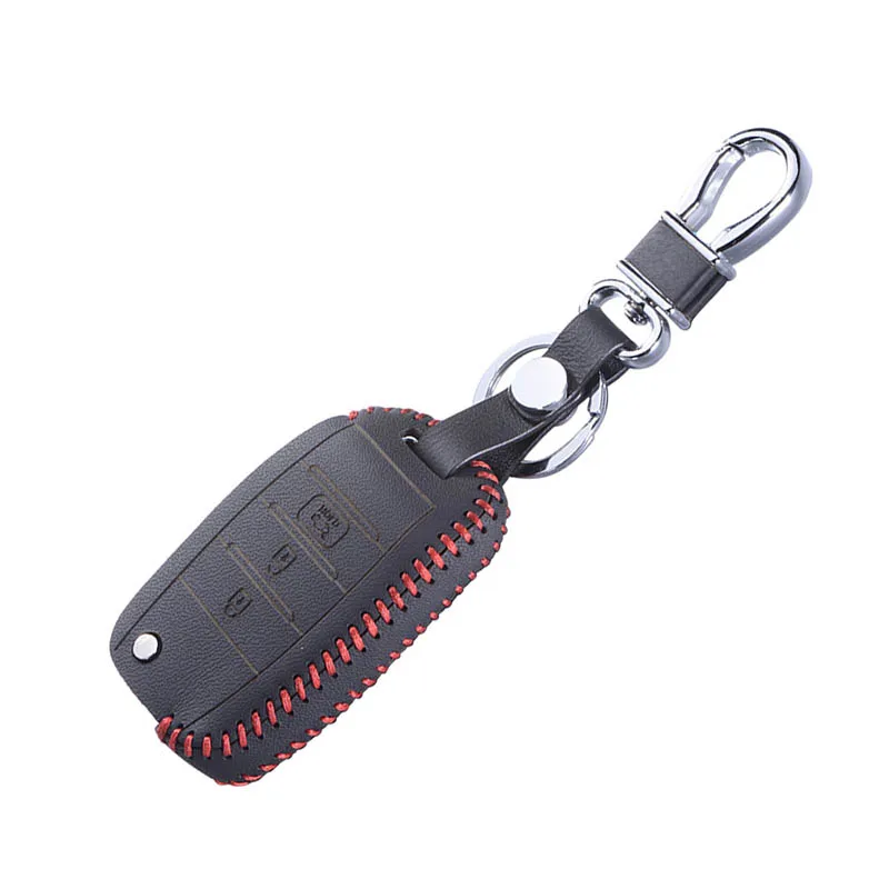 Чехол для ключей автомобиля для Kia Sportage K2 K3 K4 K5 KX Ceed Sorento Cerato Optima Frote кожаный защитный чехол Брелок для ключей