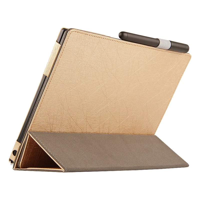 Чехол для lenovo yoga BOOK, защитный чехол, умный чехол, кожаный чехол для yoga book Tablet, для yoga book, 10,1 дюймов, полиуретановый защитный чехол