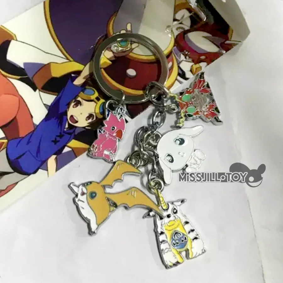 5 в 1 мультяшный Цифровой Монстр-брелок цифровой автомобильный брелок ювелирные