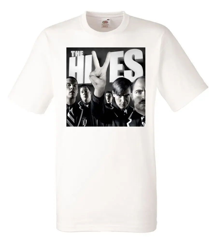 Ульи черный и белый Herren футболка Для мужчин рок-группа | Мужская одежда