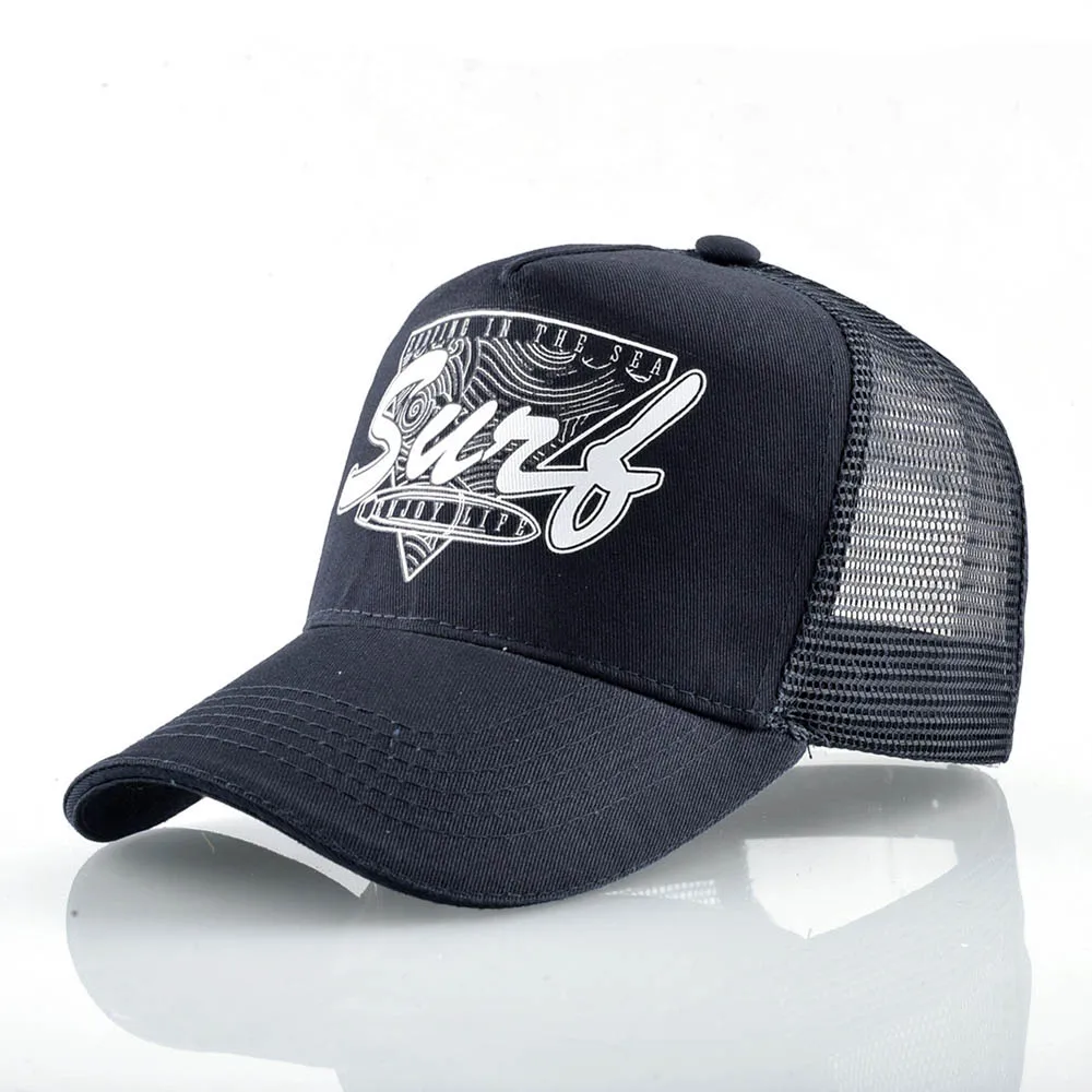 Black Trucker Hat FS Casquette Trucker шапка зимняя дышащая сетчатая шляпа Snapback 5 панель Кепка s для мужчин и женщин высокое качество бейсболки красный зеленый хип-хоп - Цвет: Black Trucker Hat