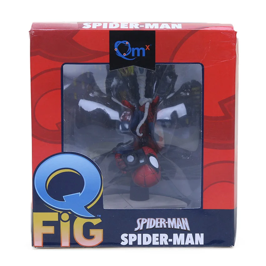 14 см игрушки Marvel QMx Удивительный Человек-паук ПВХ Фигурки Человека-паука Cam Q-Fig Diorama Ver Коллекция Модель Куклы