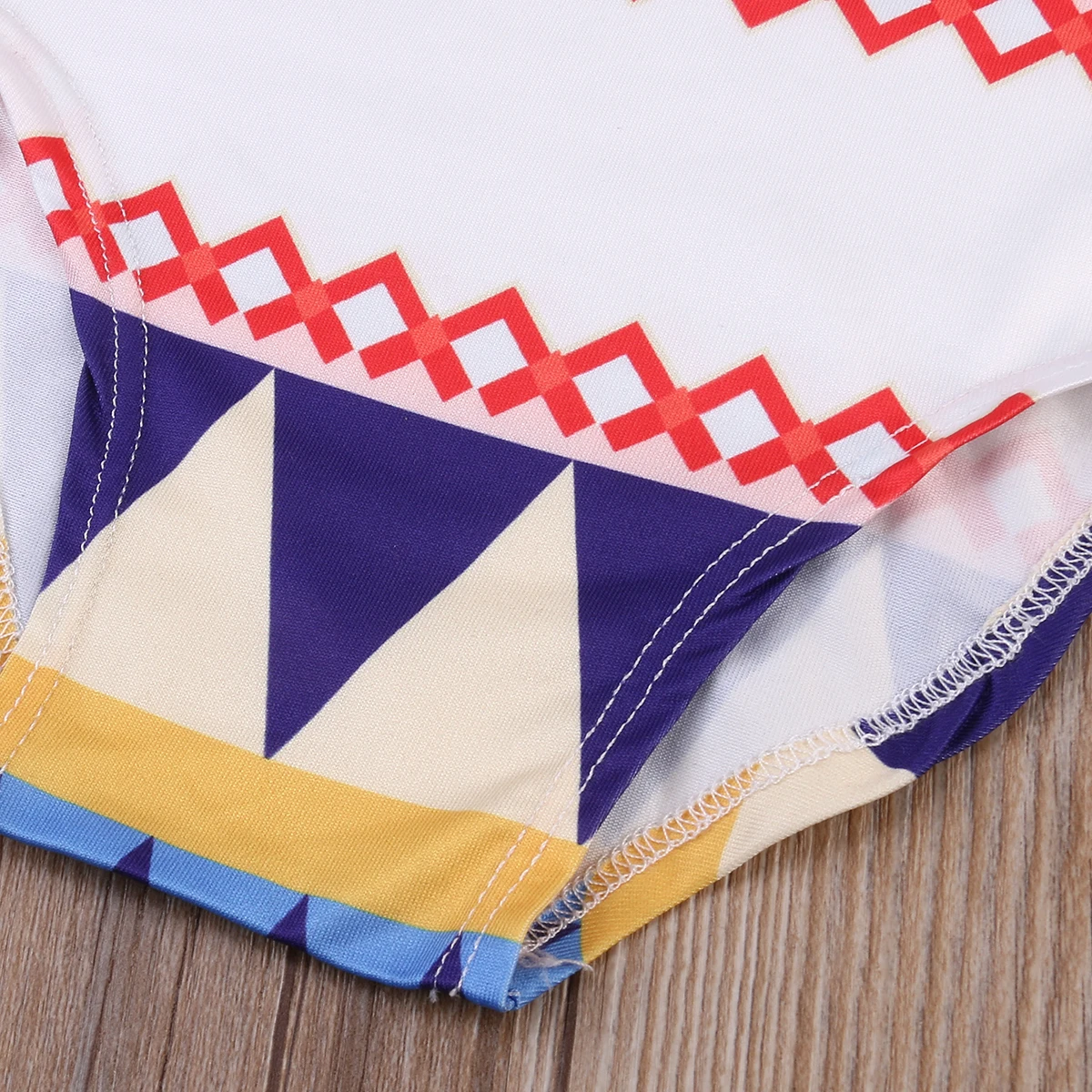 Супер милый ребенок Обувь для девочек Дети Цельный рюшами swimwuit младенцев