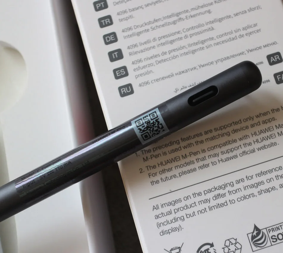 Оригинальный стилус HUAWEI M Pen для mate 20 X встроенный аккумулятор применяется только