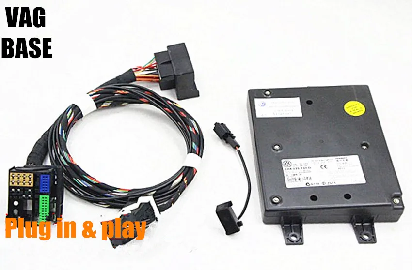 1K8 035 730 D 9W2 модуль Bluetooth + жгут С микрофоном для VW Golf MK6 Jetta MK5 fit RCD510|Кабели адаптеры и