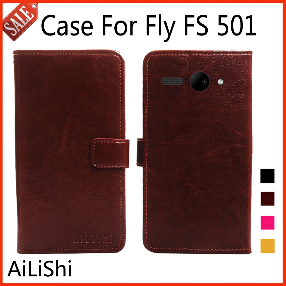 AiLiShi для Fly FS 501 FS501 Nimbus 3 Чехол-книжка Стильный Роскошный кошелек Флип кожаный