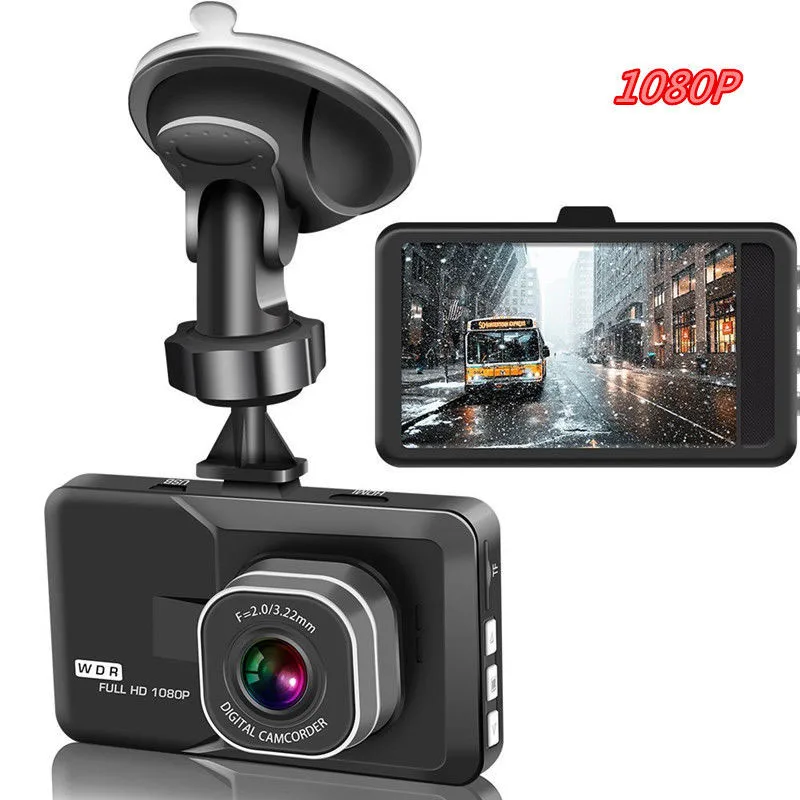 3 дюймовая Автомобильная камера Full HD 1080P Автомобильный видеорегистратор