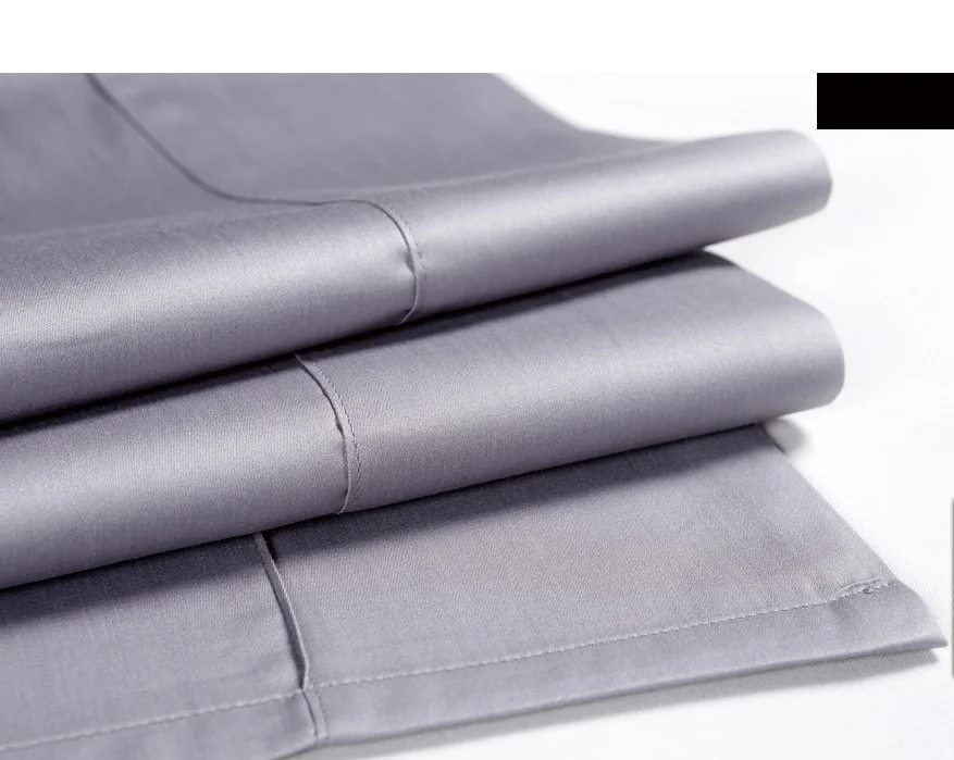 Высокое качество Белый Серый морщин бесплатно отель дома египетский сатин