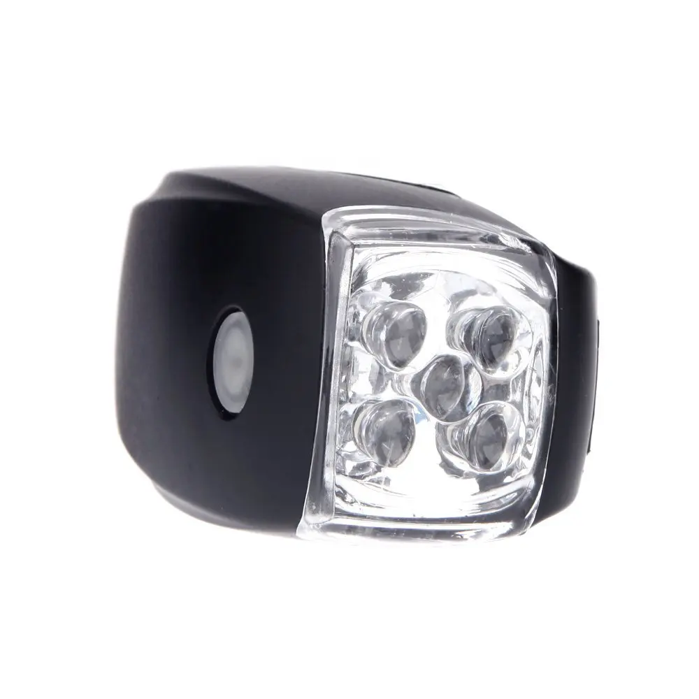 Велоспорт Ультра яркий 5 LED велосипед передний белый головной свет безопасная