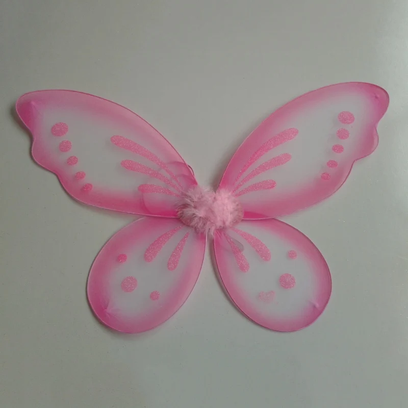 Костюм на Хэллоуин для девочек с блестящим ангелом и сказочными крыльями бабочки