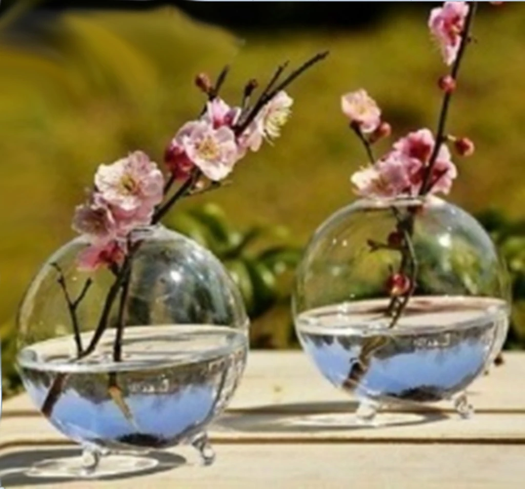 10 Pieces Glass Hydroponic Vase Micro Landscape Bottle Terrarium Container | Дом и сад